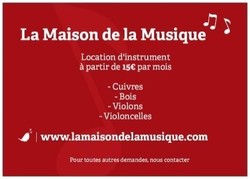 Location d'instruments