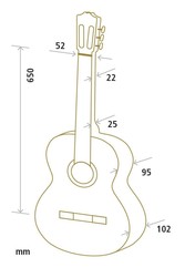 Guitare Cuenca Classique Srie 45 ZIRICOTE