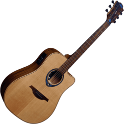 Guitare Folk Lg Smart Guitar Hyvibe THV10DCE-LB