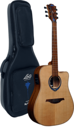 Guitare Folk Lg Smart Guitar Hyvibe THV10DCE-LB