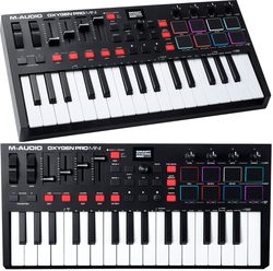 Claviers matres M-Audio OXYGENPROMINI