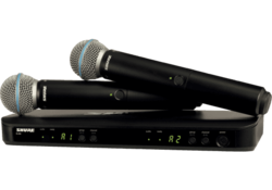 Micro SHURE BLX288E-B58-M17