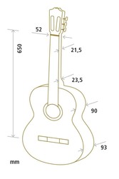 Guitare Cuenca Classique Srie Flamenco 30 F