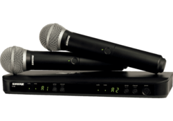 Micro SHURE BLX288E-PG58-M17