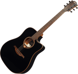 Guitare Folk Lg Electro-Acoustique T118DCE-BLK